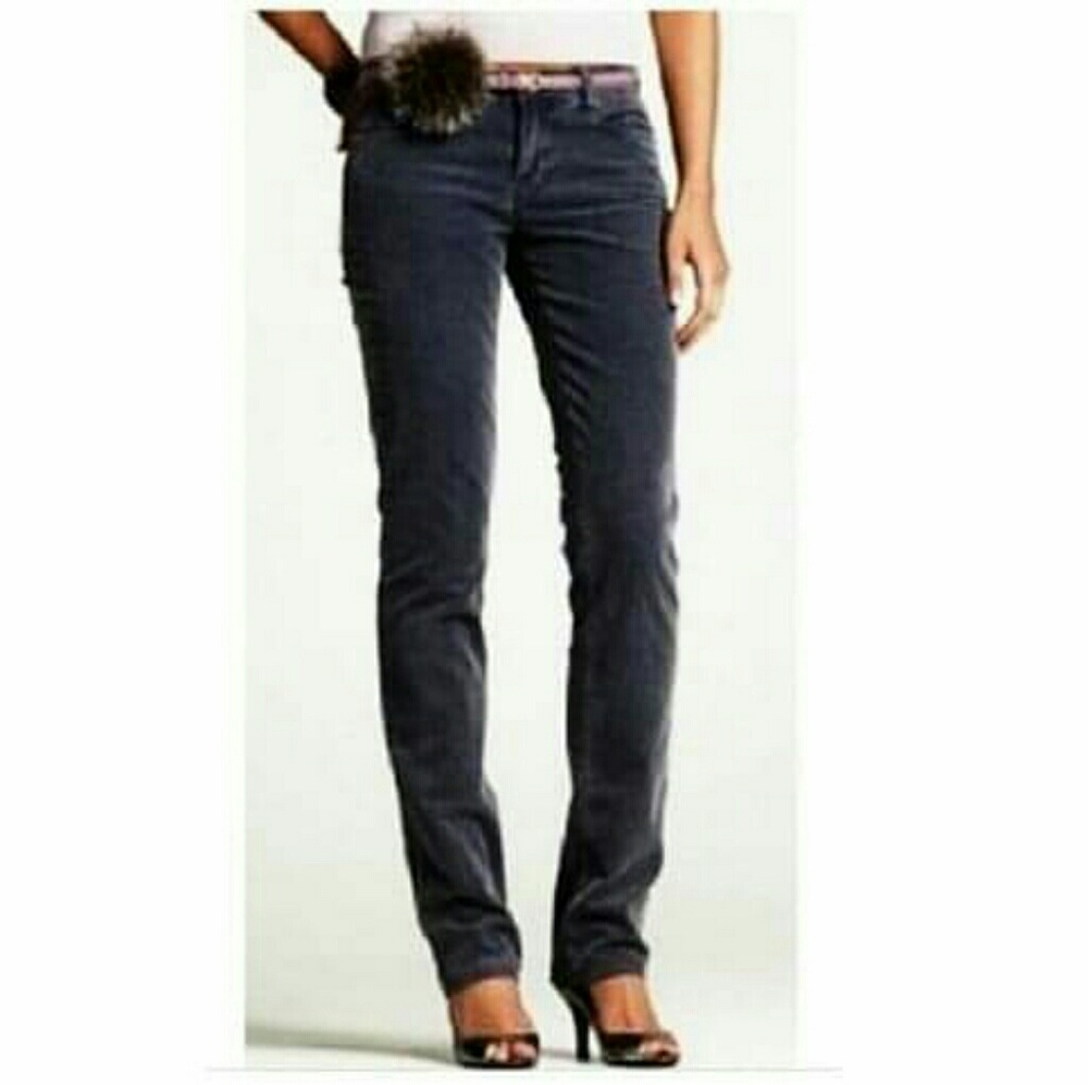 J Crew matchstick gray corduroy skinny pants